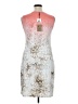 Calvin Klein Graphic Ivory Pink Cocktail Dress Size 0X - photo 2
