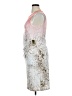 Calvin Klein Graphic Ivory Pink Cocktail Dress Size 0X - photo 5