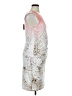 Calvin Klein Graphic Ivory Pink Cocktail Dress Size 0X - photo 4