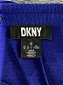 DKNY 100% Polyester Solid Blue Casual Dress Size M - photo 7