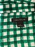 Ann Taylor 100% Polyester Checkered-gingham Green Long Sleeve Blouse Size L - photo 7