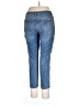 Jennifer Lopez Solid Blue Jeans Size 10 - photo 2