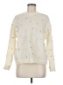 LA MAILLE SEZANE Paris Hearts Ivory Pullover Sweater Size M - photo 1