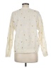 LA MAILLE SEZANE Paris Hearts Ivory Pullover Sweater Size M - photo 2