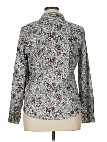 Talbots Long Sleeve Blouse (view 2)