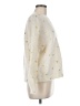LA MAILLE SEZANE Paris Hearts Ivory Pullover Sweater Size M - photo 4