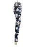 Kyodan Floral Blue Active Pants Size XS - photo 4