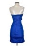 Jessica McClintock Blue Cocktail Dress Size 6 - photo 2
