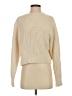 Zara 100% Acrylic Ivory Turtleneck Sweater Size M - photo 1
