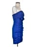 Jessica McClintock Blue Cocktail Dress Size 6 - photo 4