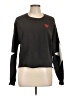 Lauren Moshi Hearts Black Pullover Sweater Size L - photo 1