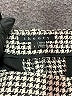 Theory Houndstooth Gray Casual Pants Size 4 - photo 7