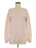 Sonoma Goods for Life Chevron-herringbone Pink Pullover Sweater Size M - photo 1