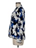 The Limited 100% Polyester Blue Long Sleeve Blouse Size M - photo 5