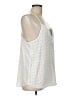 Athleta 100% Polyester White Sleeveless Blouse Size L - photo 4