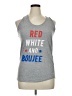 Instant Message Silver Sleeveless T-Shirt Size XL - photo 1