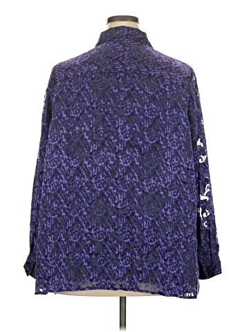JM Collection 3/4 Sleeve Blouse (view 2)