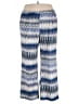 Zac & Rachel Chevron-herringbone Blue Casual Pants Size 2X - photo 1