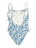 Lilly Pulitzer Paisley Blue One Piece Swimsuit Size 10 - photo 2