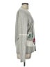 Talbots Graphic Gray Pullover Sweater Size L - photo 4