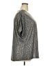 Democracy Gray Short Sleeve Top Size 3X - photo 4