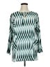 Alfani Teal Long Sleeve Blouse Size XL - photo 1