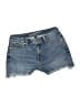 Universal Thread Blue Denim Shorts Size 6 - photo 1