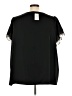 Torrid 100% Polyester Black Short Sleeve Blouse Size 4X Plus (4) - photo 2