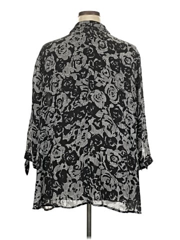 Catherines 3/4 Sleeve Blouse (view 2)