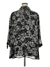 Catherines 100% Polyester Paisley Black 3/4 Sleeve Blouse Size 3X - photo 2