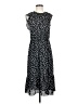 J.Crew 100% Polyester Polka Dots Black Casual Dress Size S - photo 1