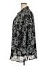 Catherines 100% Polyester Paisley Black 3/4 Sleeve Blouse Size 3X - photo 5