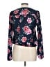 Blush 100% Polyester Blue Long Sleeve Blouse Size L - photo 2