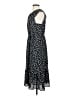 J.Crew 100% Polyester Polka Dots Black Casual Dress Size S - photo 5