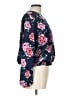 Blush 100% Polyester Blue Long Sleeve Blouse Size L - photo 4