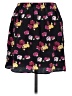Dolan 100% Silk Floral Black Silk Skirt Size M - photo 2