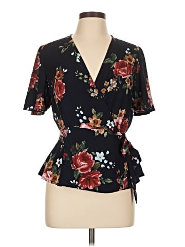 Monteau Short Sleeve Blouse (view 1)