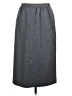 Pendleton 100% Virgin Wool Solid Gray Wool Skirt Size 14 - photo 1