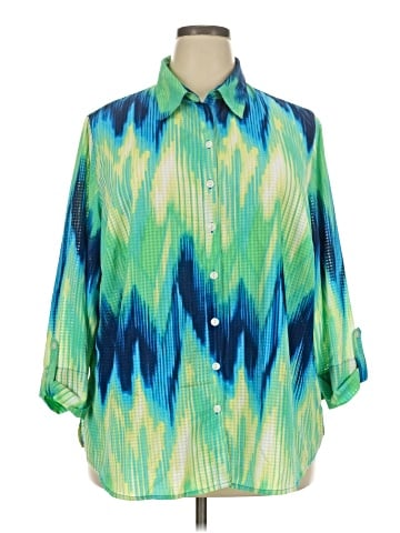 Alia 3/4 Sleeve Blouse (view 1)