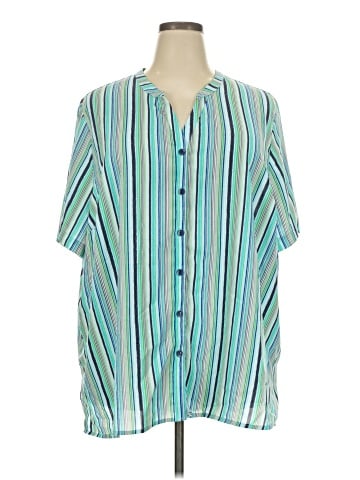 Catherines Short Sleeve Blouse (view 1)