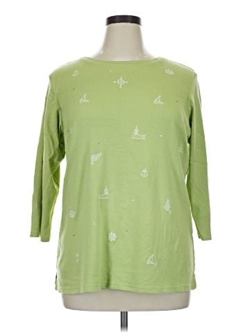 Quacker Factory 3/4 Sleeve T-Shirt (view 1)