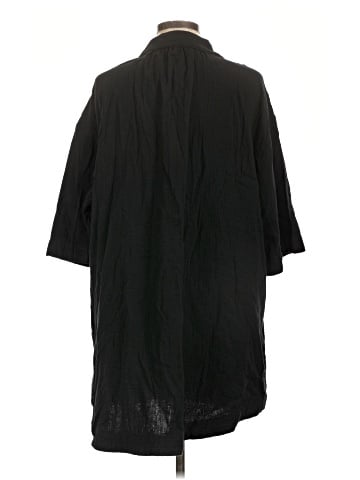 Madewell Lightspun Cover-Up Mini Shirtdress (view 2)