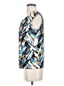Kasper Blue Sleeveless Blouse Size XS - photo 5