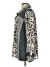 Tolani 100% Modal Animal Print Gray Long Sleeve Blouse Size L - photo 5