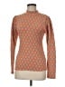 Zara Polka Dots Orange Turtleneck Sweater Size M - photo 1