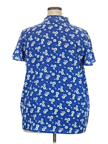Lane Bryant Short Sleeve Blouse (view 2)