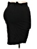 Seraphine Solid Black Casual Skirt Size Lg Maternity - photo 1