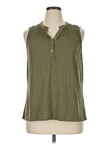 Fresh Sleeveless Blouse (view 1)