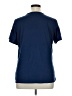 Chaps Blue Short Sleeve Blouse Size XL - photo 2