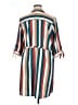 Blush 100% Polyester Stripes Tan Casual Dress Size 1X - photo 2
